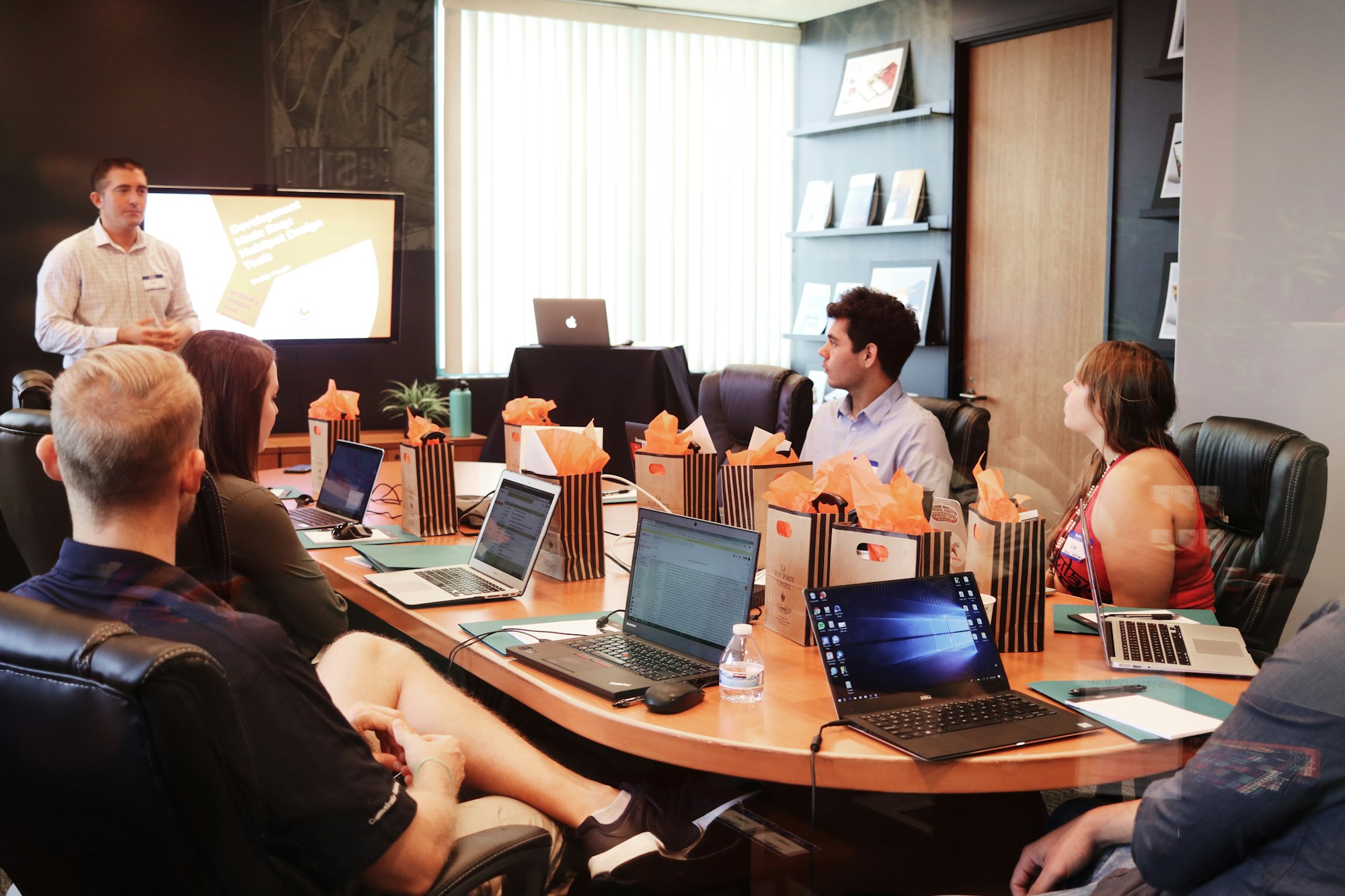 IT consulting and strategy meeting